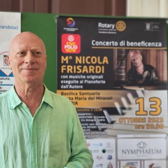 concerto benefico del Rotary con il musicista Nicola Frisardi