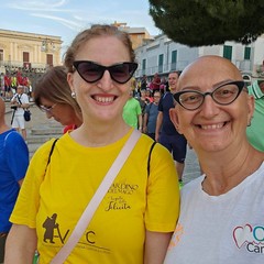 camminata notturna lungo la Via Francigena