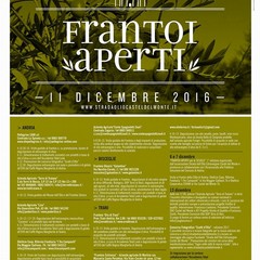 Frantoi Aperti