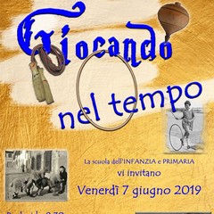 Locandina "Giocando nel tempo"