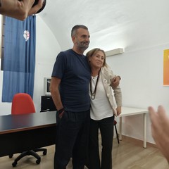 Antonio Decaro e Giovanna Bruno