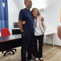 Antonio Decaro e Giovanna Bruno