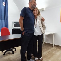 Antonio Decaro e Giovanna Bruno