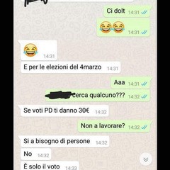 Gli screenshot pubblicati su Fb dall'on. D'Ambrosio