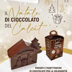 il natale di cioccolato del calcit andria