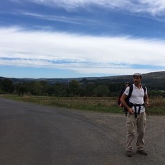 Gianluca Pesce sul cammino per Santiago di Compostela