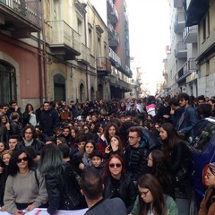 Protesta studentesca ad Andria