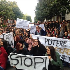 Protesta studentesca ad Andria