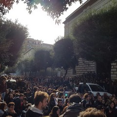 Protesta studentesca ad Andria