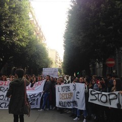 Protesta studentesca ad Andria