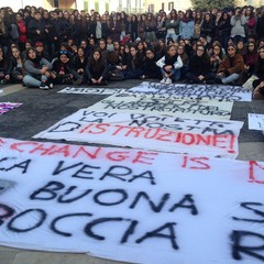 Protesta studentesca ad Andria