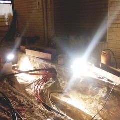 Lavori Enel in via Genovesi