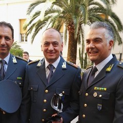 Premiazione a Bari, in occasione del 243° Anniversario di Fondazione del Corpo