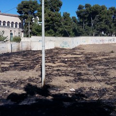 incendio in via Ceruti