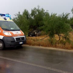 incidente sulla sp Andria Bisceglie