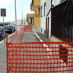 cadono calcinacci alle palazzine di San Valentino