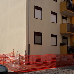 cadono calcinacci alle palazzine di San Valentino