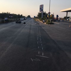 incidente stradale strada tangenziale
