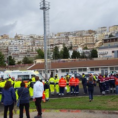 Esercitazione sismica protezione civile