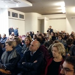 Pinuccio alla presentazione del suo libro