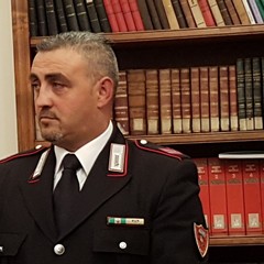 Cerimonia per l'encomio ai Carabinieri Aiello, Nardiello e Borreca