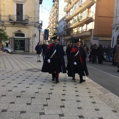 Carabinieri in alta uniforme per le strade di Andria