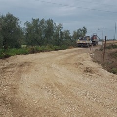 lavori di sistemazione per il "tratturo Belvedere"