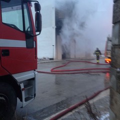 incendio in via Sant'Angelo dei Ricchi