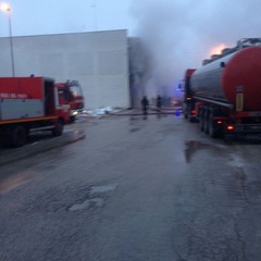 incendio in via Sant'Angelo dei Ricchi