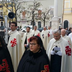 Processione dei Cavalieri e Dame dell'Ordine Equestre del S. Sepolcro