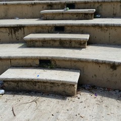 villa comunale, degrado ed incuria