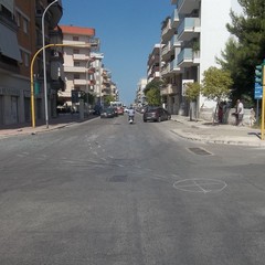 incidente stradale via Trani con via la Pineta