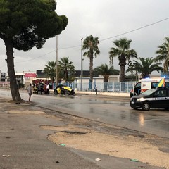 incidente a Trani su via Barletta