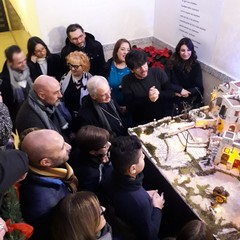 Dal condominio di via Milite Ignoto n. 11 un presepe artistico realizzato dal polistirolo