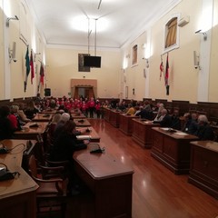Festa degli auguri natalizi in Comune