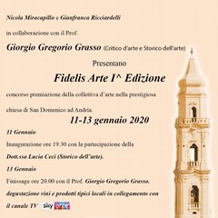 Fidelis Arte I^ Edizione incontra Spazio M’Arte