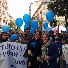 La “Camminata in blu” Andria