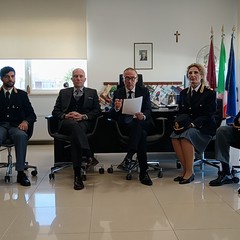 Questura di Andria. Conferenza stampa di fine anno