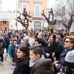 Commemorazione dell'Ingresso di Gesu' in Gerusalemme per le vie della Parrocchia di Gesù Crocifisso di Andria