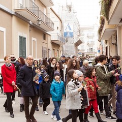 Commemorazione dell'Ingresso di Gesu' in Gerusalemme per le vie della Parrocchia di Gesù Crocifisso di Andria