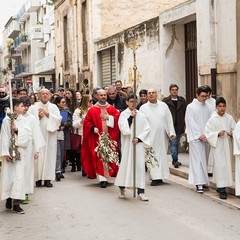 Commemorazione dell'Ingresso di Gesu' in Gerusalemme per le vie della Parrocchia di Gesù Crocifisso di Andria