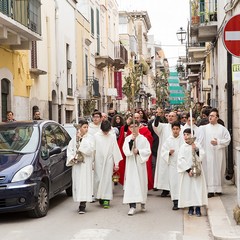 Commemorazione dell'Ingresso di Gesu' in Gerusalemme per le vie della Parrocchia di Gesù Crocifisso di Andria