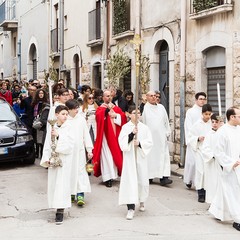 Commemorazione dell'Ingresso di Gesu' in Gerusalemme per le vie della Parrocchia di Gesù Crocifisso di Andria