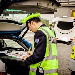 Controlli della Polizia Stradale