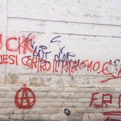 Scritte contro Salvini - Officina San Domenico