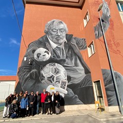 Inaugurazione murales Michele Palumbo