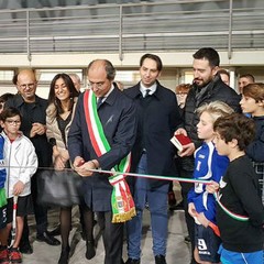 inaugurazione pista di pattinaggio