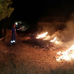 incendio boschetto santo spirito andria