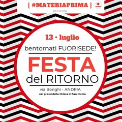 Venerdì 13, ad Andria, la prima “Festa del Ritorno” per gli studenti fuorisede