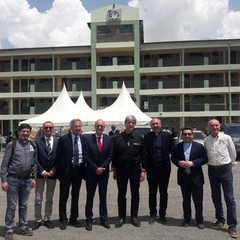 La Delegazione della Diocesi di Andria con lAmbasciatore italiano in Kenya
